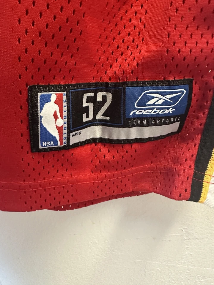 Camiseta deportiva Hawks NBA Reebok auténtica Shareef Abdur-Rahim talla 52 Foto 3 de 3