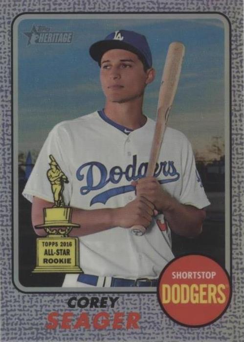 2017 Topps Heritage - Corey Seager #THC-440 - 1 of 1