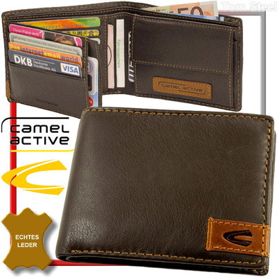 CAMEL ACTIVE MEN'S WALLET MEN'S WALLET PURSE WALLET NEW
