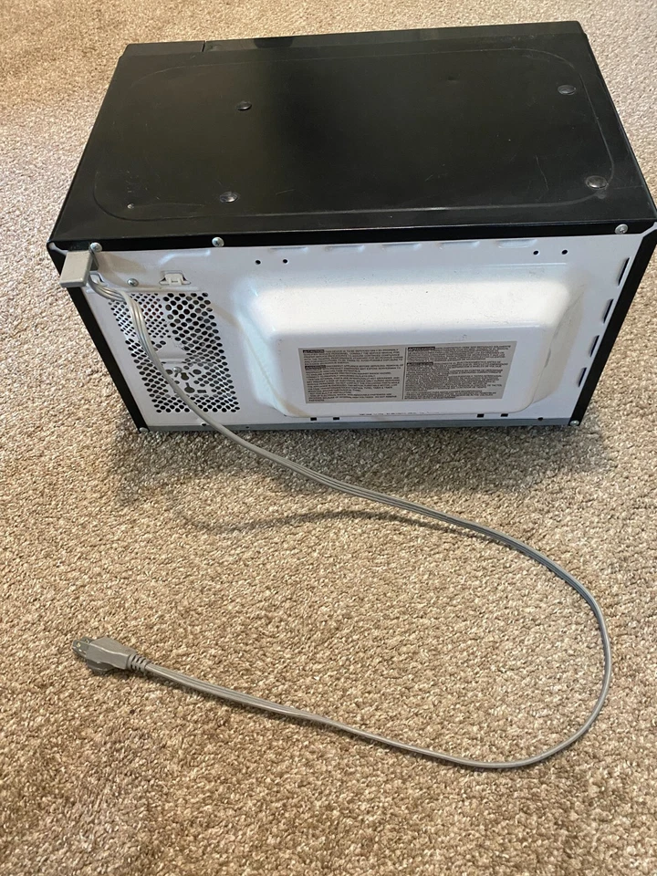 Horno microondas encimera doméstica General Electric negro 700 vatios Foto 4 de 4