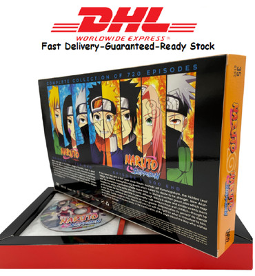 Anime DVD ENGLISH DUBBED Naruto Shippuden Series Vol.1-720 End -FREE DHL EXPRESS
