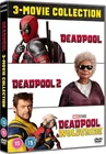 DEADPOOL 1+2+3 DEADPOOL and WOLVERINE 3 Film Region Free DVD IN STOCK!! &