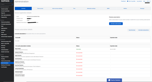 Sophos XGS 116 Security Appliance Firewall / XGS116 Oct-2021 - Afbeelding 5 van 6
