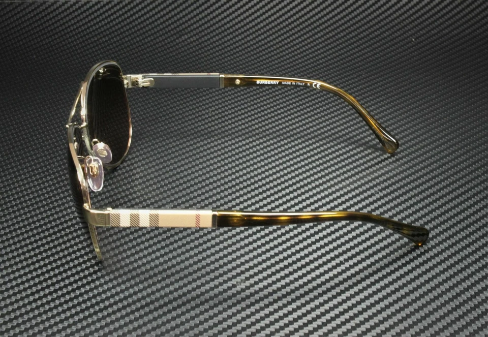 Gafas de sol para mujer Burberry Be3080 114513 oro claro aviador 59 mm Foto 4 de 4