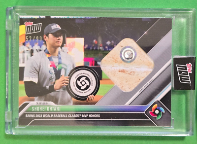2023 Topps Now WBC-73A World Baseball Classic Shohei Ohtani MVP