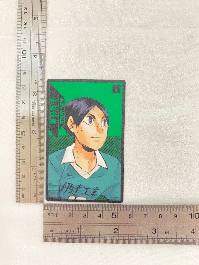 Haikyuu!! Haikyu!! Kosuke Sakunami Datekogyo Trading Card En TCG