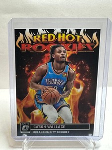2023-24 Cason Wallace RC Donruss Optic Red Hot Rookies