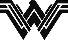 Vinyl Decal Car Truck Sticker Wall Dc Justice League - Wonder Woman Logo V4
