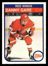 1982-83 O-Pee-Chee Danny Gare #83 - Detroit Red Wings