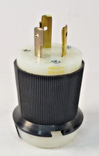 HUBBELL HBL2311 TWIST LOCK PLUG MALE 20A, 125V, 2 POLE 2 WIRE GROUNDING