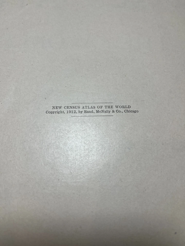 1895 / 1910 " Green" RHODE ISLAND State Map fm 1912 New Census Atlas SEE DESCRIP - Image 3 of 3