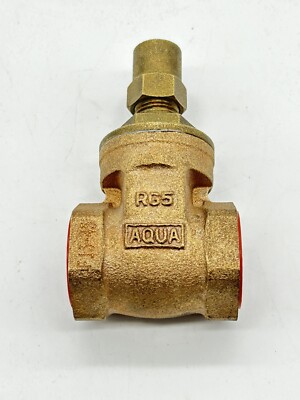 BRONZE LOCKSHIELD GATE VALVE - PN20 - 1'' New Aqua