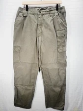 5.11 Tactical Pants Mens 36x32 Brown Cargo Work Utility Military Green 74251