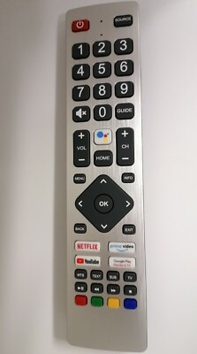 Neue Fernbedienung für Sharp 4K ohne Sprachbefehl Android TV - 65BL2EA
