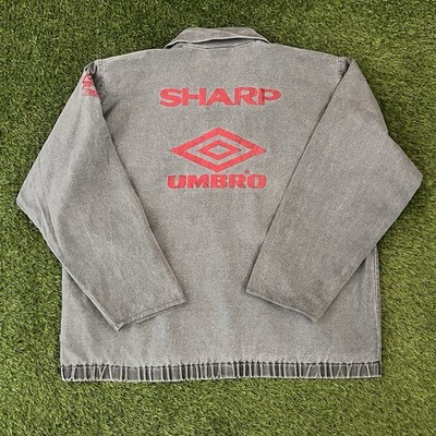 Manchester United UMBROドリルトップ 1992/93 Manchester United Umbro Vintage Training Drill Top