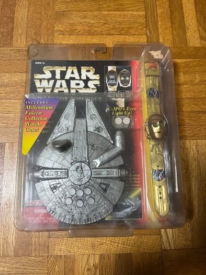 Star Wars C-3PO Vintage Sammleruhr ungeöffneter Zustand selten