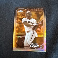 2024 Topps Chrome - Jorge Soler #223 Sepia Refractor San Francisco Giants