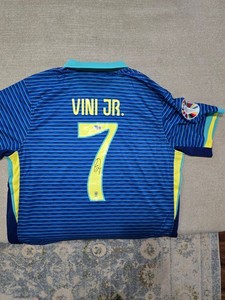 Vinicius Junior Autographed Brasil Jersey