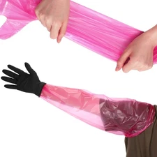 Meanplan 60 Pcs Field Dressing Gloves Disposable Cleaning Hunting Field Proce...