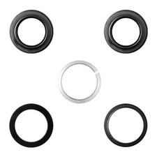Für Ninebot MAX G30 Lenklagersatz Ring Schwarz+Silber Teile Aluminium+Kunststoff – Bild 9