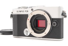 Olympus PEN E-P7 Mirrorless Camera Body Silver 20.3MP, Compact, Sharp, Used Japa