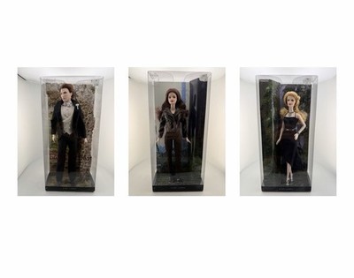 Set 3 Mattel Barbie Collector Twilight Saga Dolls Rosalie Bella & Edward NRFB