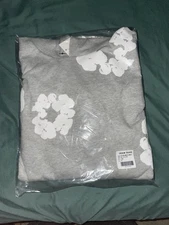 Grey Denim Tears Hoodie Size L