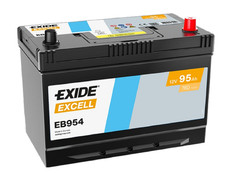 Batteria Auto Exide Excell EB954 12V 95Ah 760A EN D31 Dx  2026!!!!= Rofiba 91740