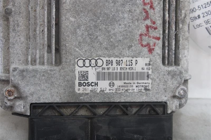 ORDENADOR ECU ECM AUDI A3 2008 08 8P0907115P 1291048 Foto 3 de 4