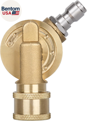 #ad #ad Pressure Washer Gutter Cleaner Attachment 240 Degree Pivoting Coupler 1 4” Qu $23.86