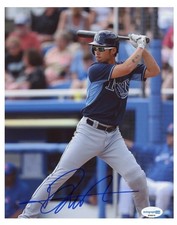 Hak-ju Lee Autographed Signed 8X10 Photo MLB Baseball Tampa Bay Rays ACOA COA