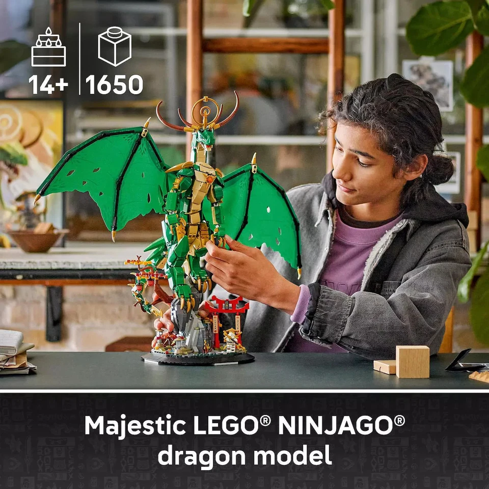[OFERTA] LEGO NINJAGO The Guardian Dragon 71847 Kit de Construcción (1650 Piezas) Foto 2 de 4