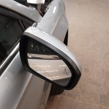 Oem Side View Door Mirror For Fusion Right Bsa Blk-text Slvr Pwr