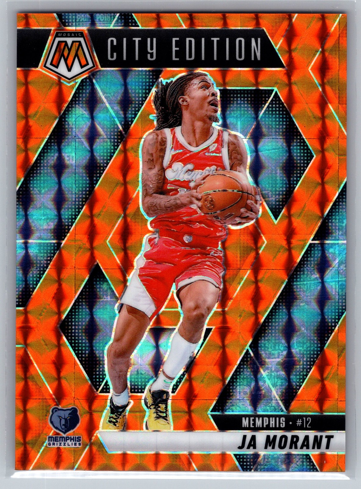 2024 Mosaic Ja Morant Orange /249 #281 Memphis Grizzlies