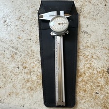 Stainless Steel 6" Dial Caliper Shockproof Gauge, 0.001" of One Inch Unbranded