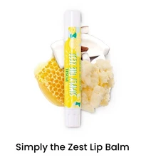 Perfectly Posh Simply The Zest Lip Balm NEW & SEALED (Lemon Cookie) Lip Balm