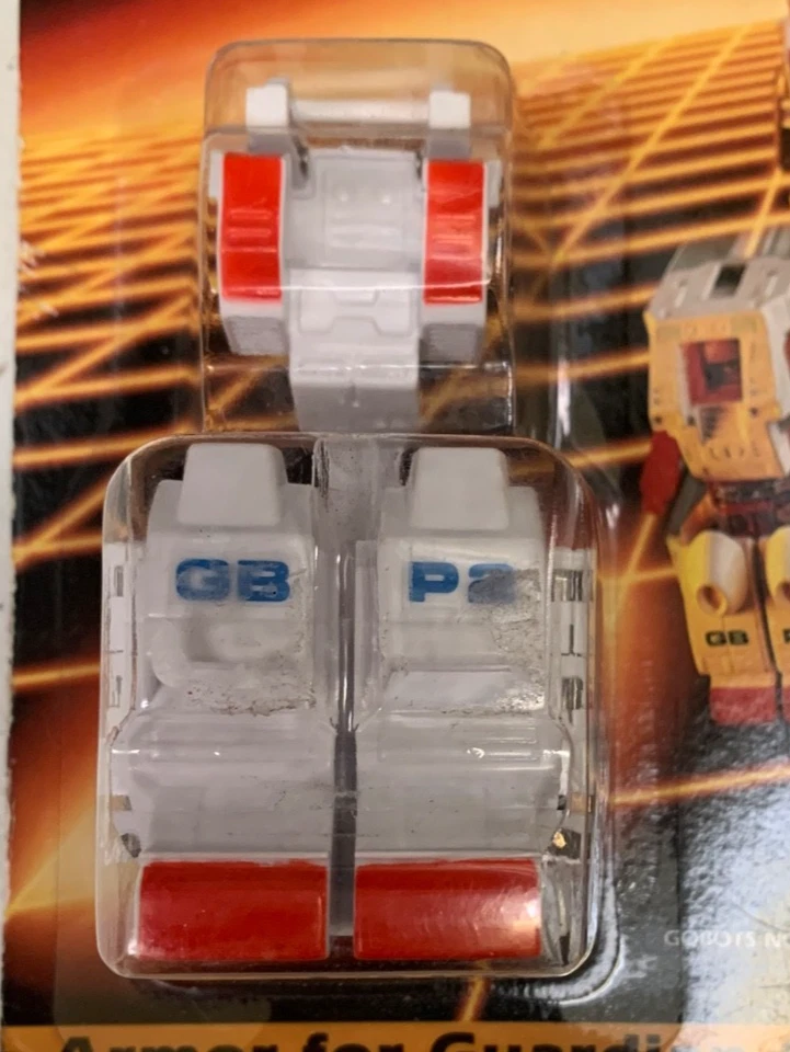 Tonka Power Suits GB P2 Armor For Guardian Gobots Go Bots 1985 Vintage Carded - Image 2 of 3