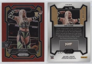2024 Panini Prizm WWE Red Prizm /299 Izzi Dame #116 Rookie RC