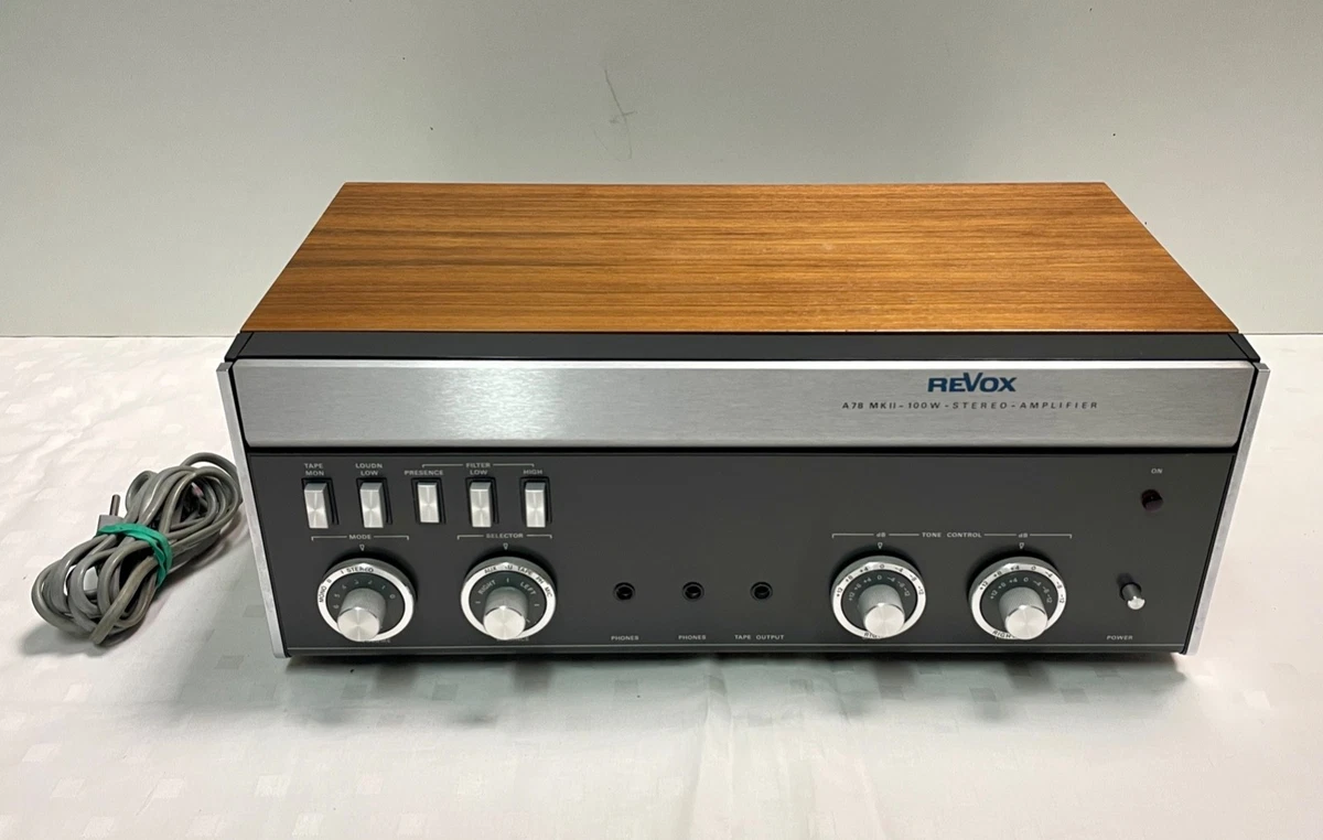 Revox A78 Verstärker Technisch Einwandfrei! (Gebraucht) in Hergiswil