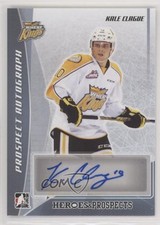 2016-17 Leaf ITG Heroes & Prospects Prospect Auto Kale Clague #PA-KC1 Auto 0a4