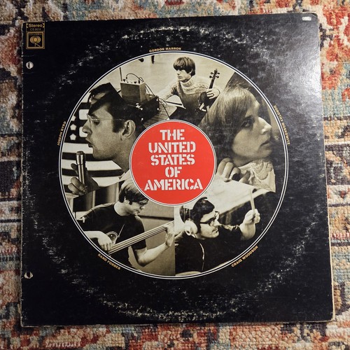 The United States of America Original 1968 Vinyl LP Record Album Psych