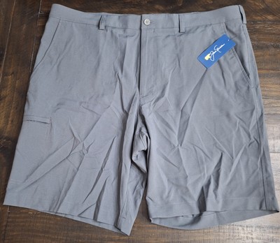 Jack Nicklaus Golden Bear Golf Shorts Men's Size 40 Gray Stretch Tech  Fabric