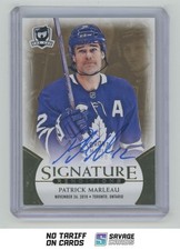 2018-19 Upper Deck The Cup Signature Renditions Patrick Marleau #SR-PM Toronto