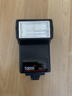 Topca 325 CS Blitz Blitzgerät Flash Aufsteckblitz mit Mittenkontakt