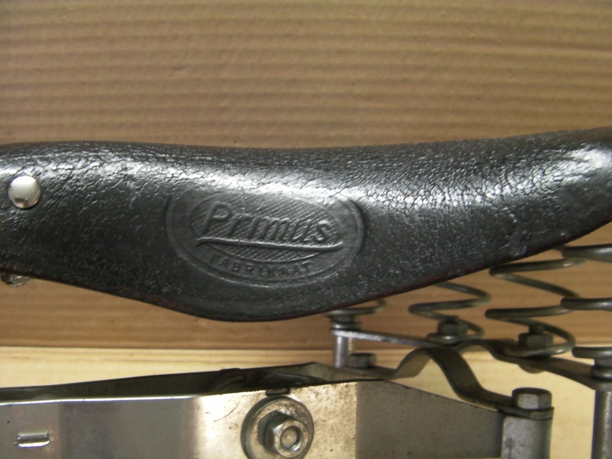 Selle De Vélo Vintage Lepper D'époque, Collection, état Bon, Livraison Gratuite
