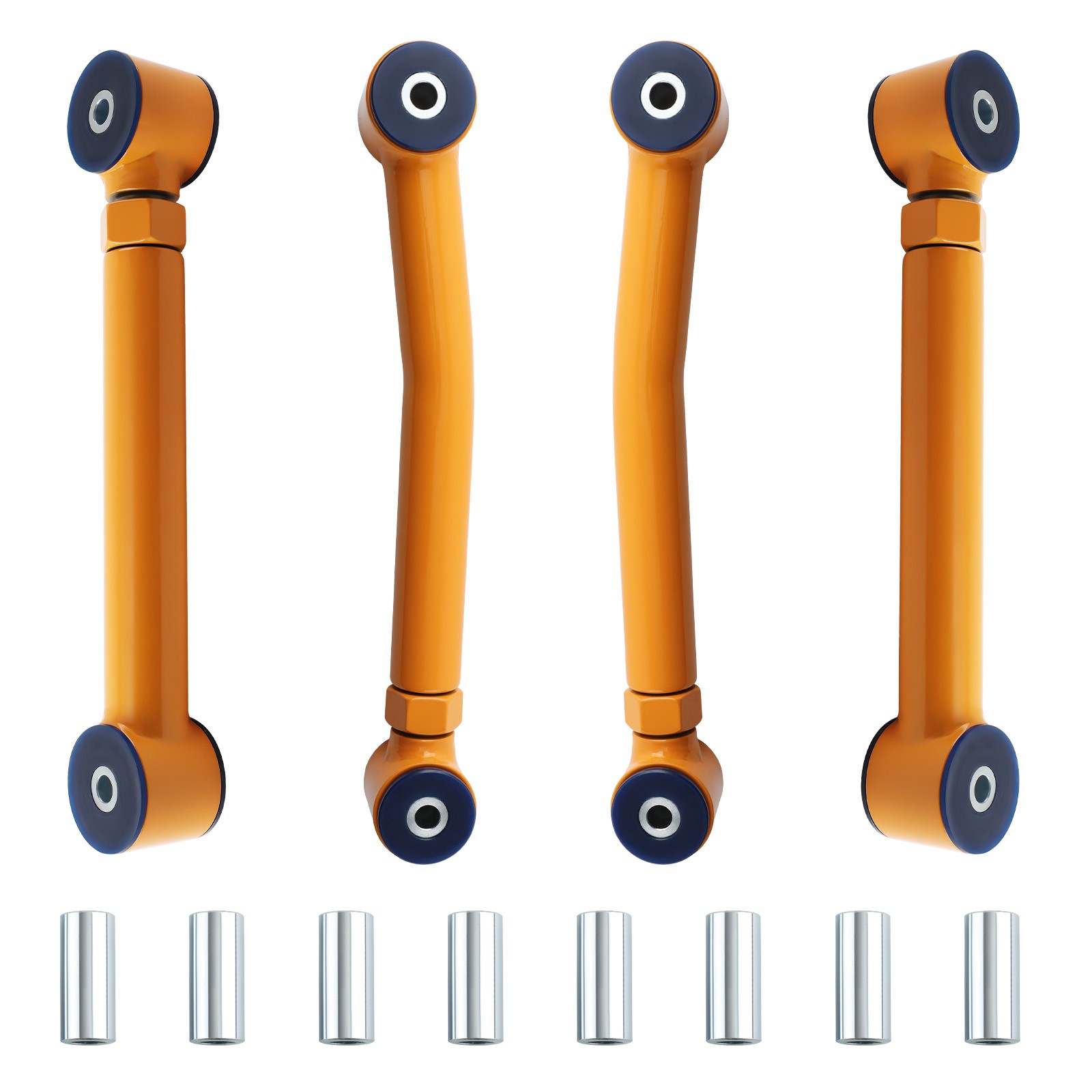 Suspension Kit 4pc Adjustable Control Arms Set for Jeep Wrangler TJ 1997-2006 ZJ