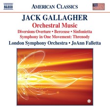 GALLAGHER,JACK, Orchestral Music: Diversions Overt, audioCD