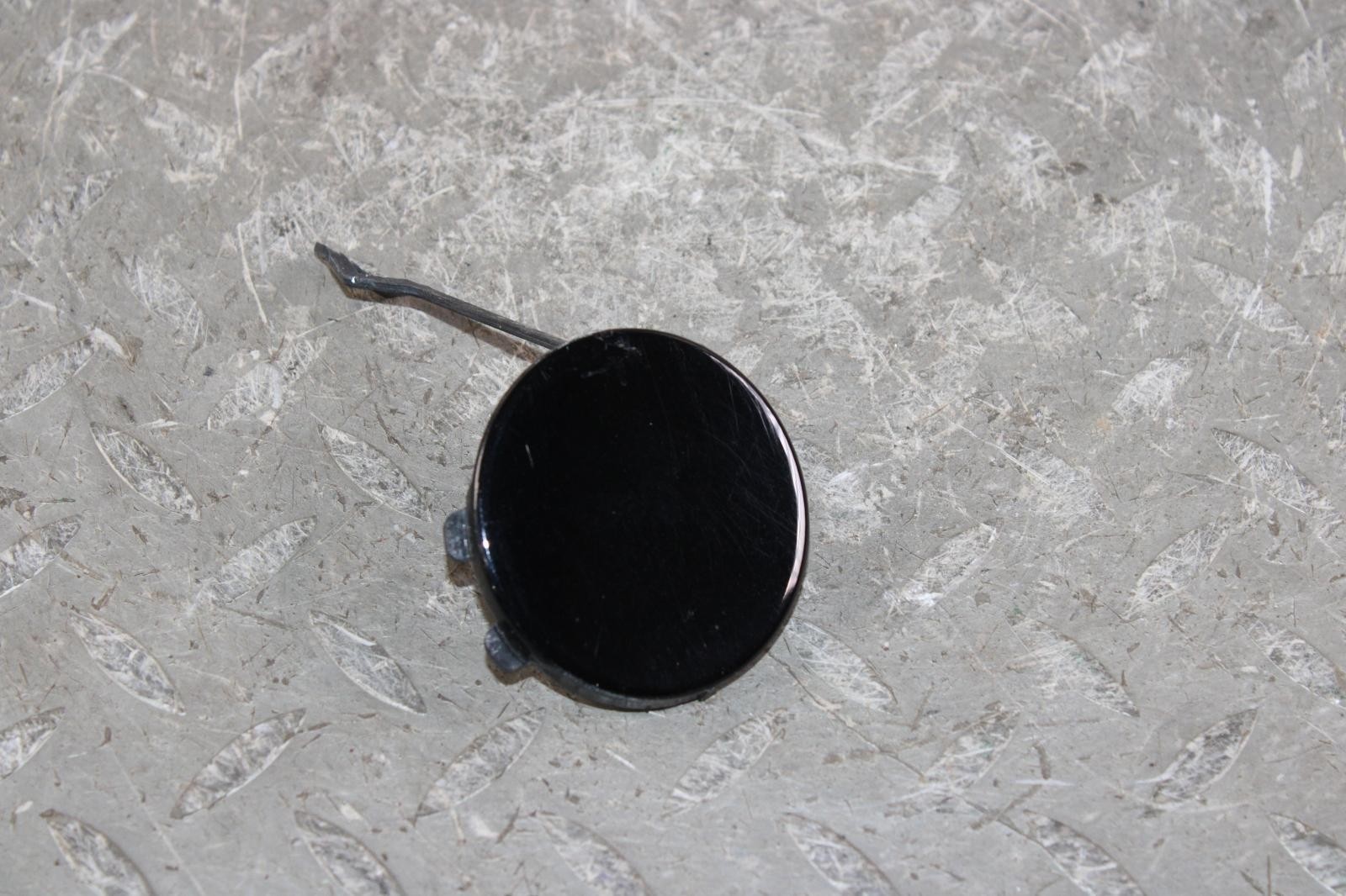 13-18 Flying Spur Black Front Bumper Tow Recovery Hook Cover Panel OEM Factory