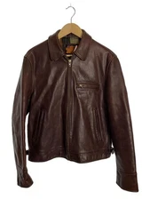Freedom Leather Jacket Blouson/40/Leather/Brw// 175