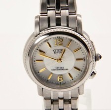 Citizen Exceed Dress Watch Solar Eco Drive Radio Controlled Womens Style